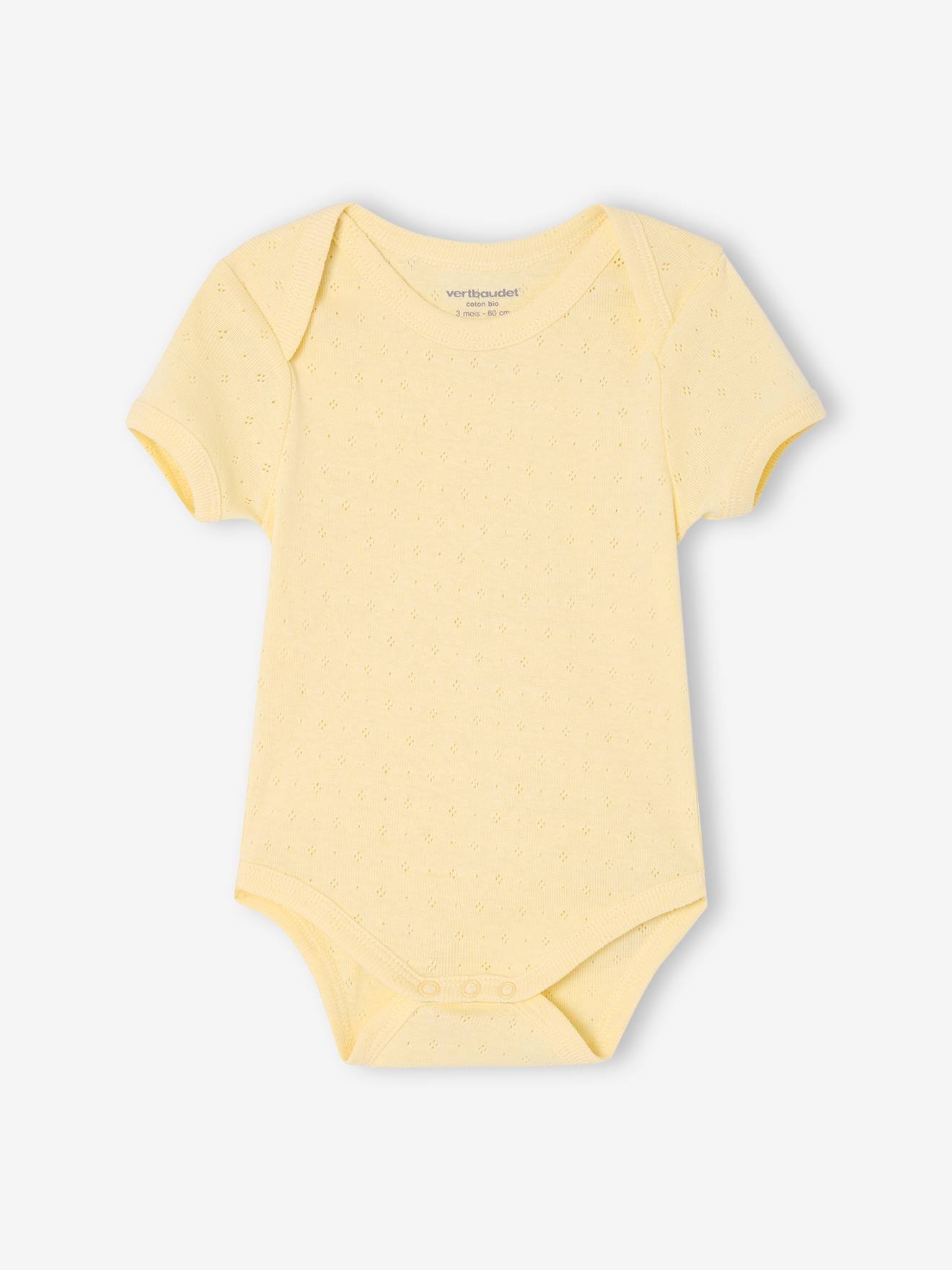 Thumbnail - Bio-Kollektion: 2er-Pack Baby Kurzarm-Bodys aus Jersey