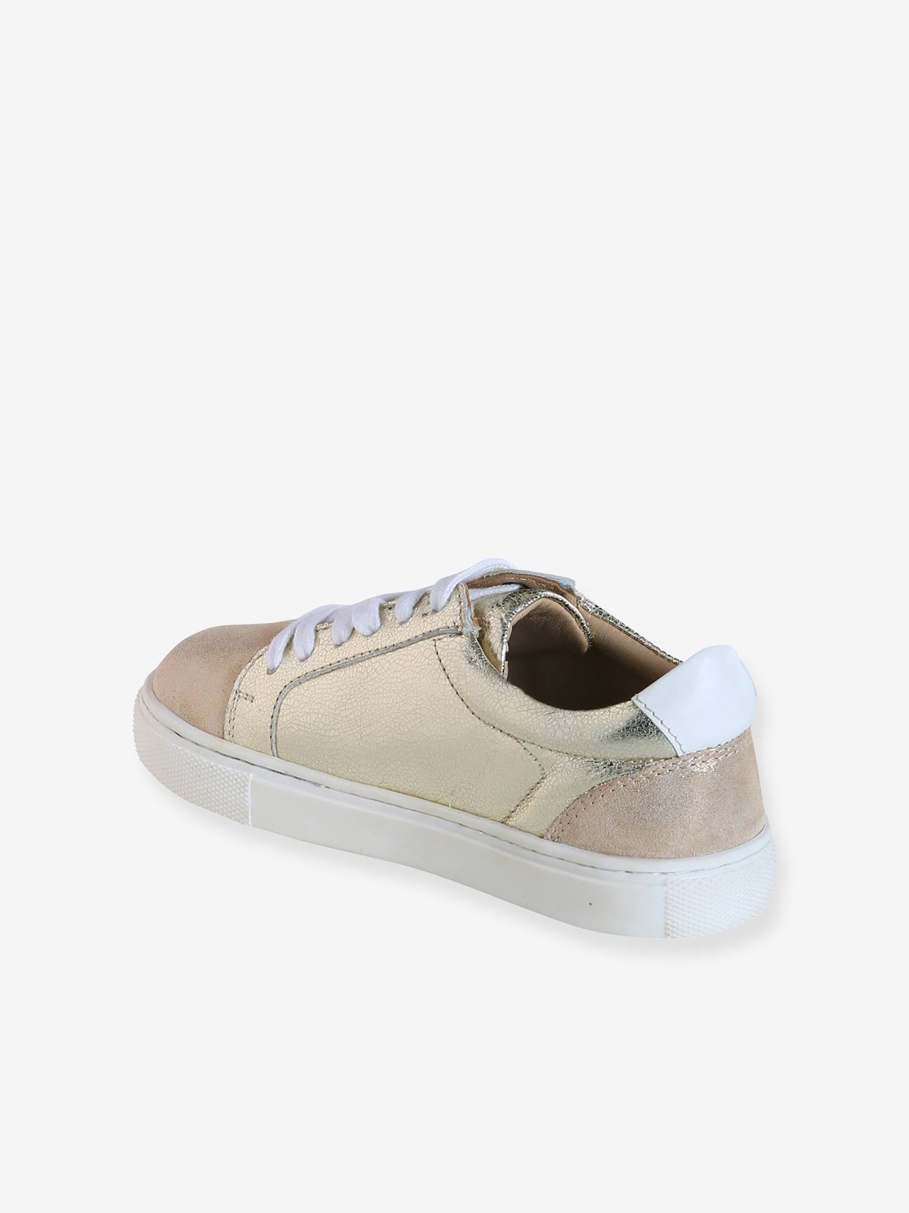 Thumbnail - Kinder Ledersneakers mit Schnürung