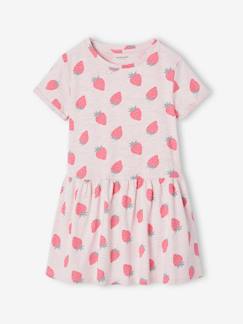 Maedchenkleidung-Kleider-Mädchen Shirtkleid BASIC