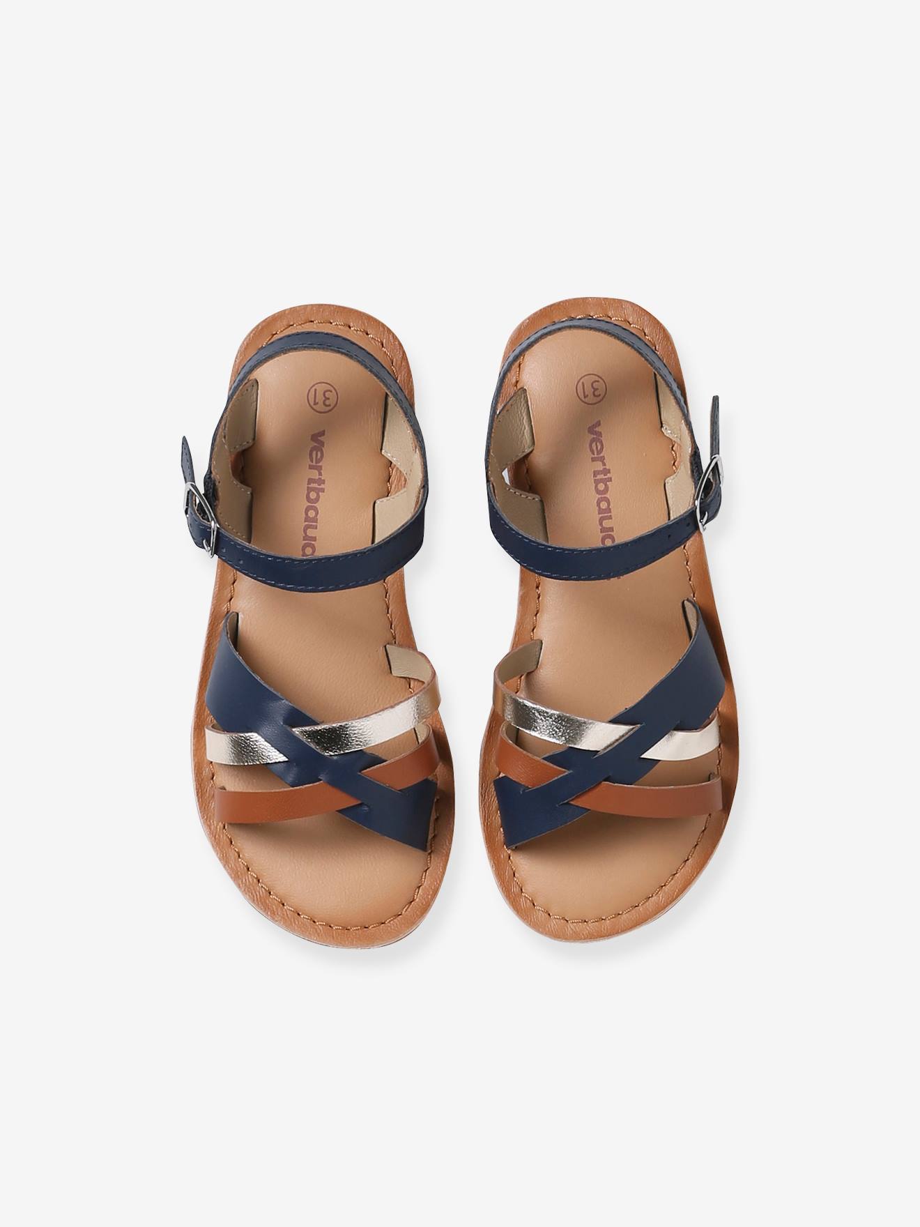 Thumbnail - Kinder Riemchen-Sandalen aus Leder set