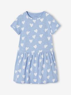 Maedchenkleidung-Kleider-Mädchen Shirtkleid BASIC