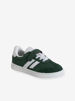 Kinderschuhe-Babyschuhe-Babyschuhe Jungen-Kinder Sneakers mit Anziehtrick und elastischer Schnürung, Kontrast