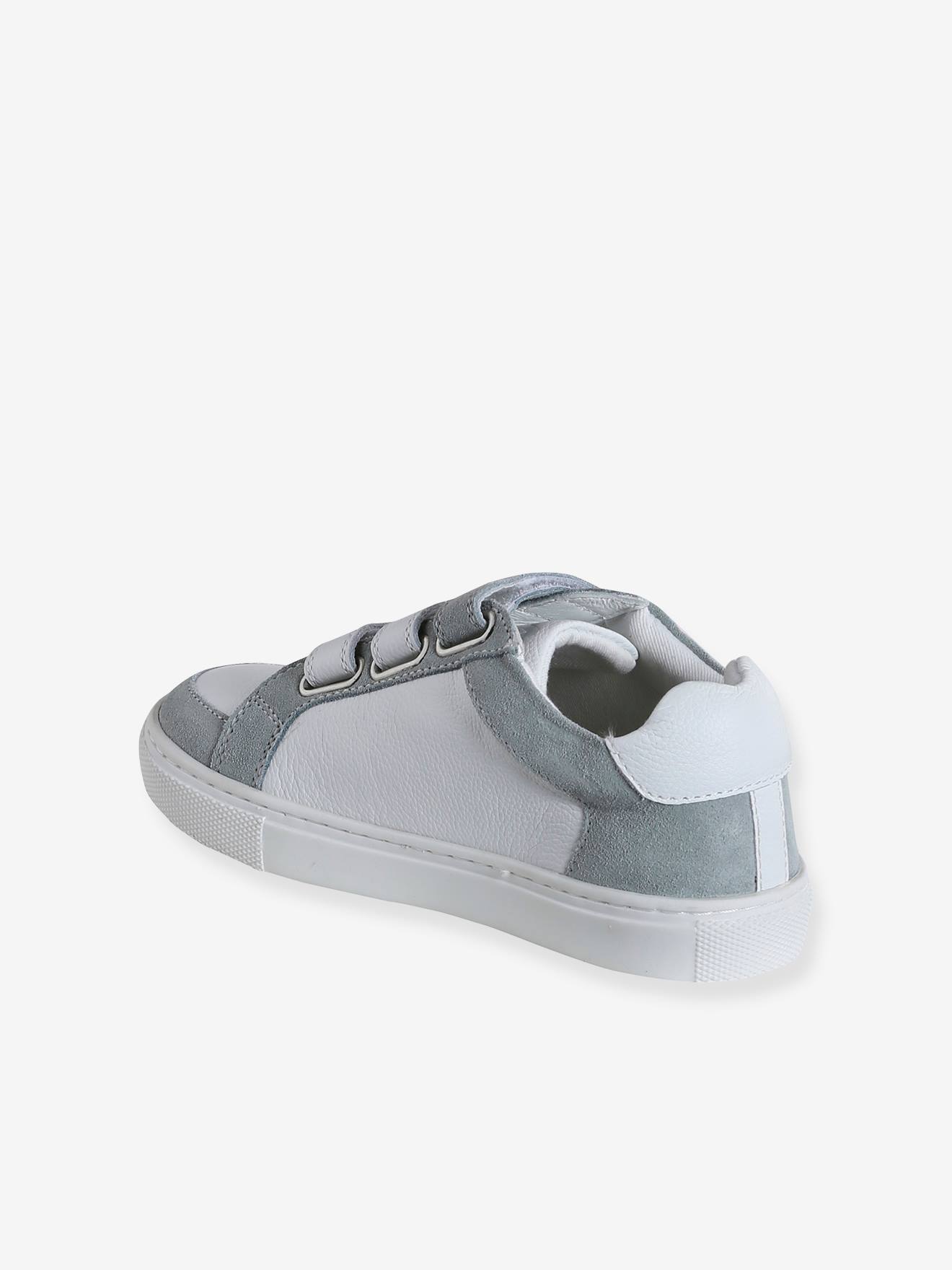 Thumbnail - Kinder Ledersneakers mit Klettverschluss