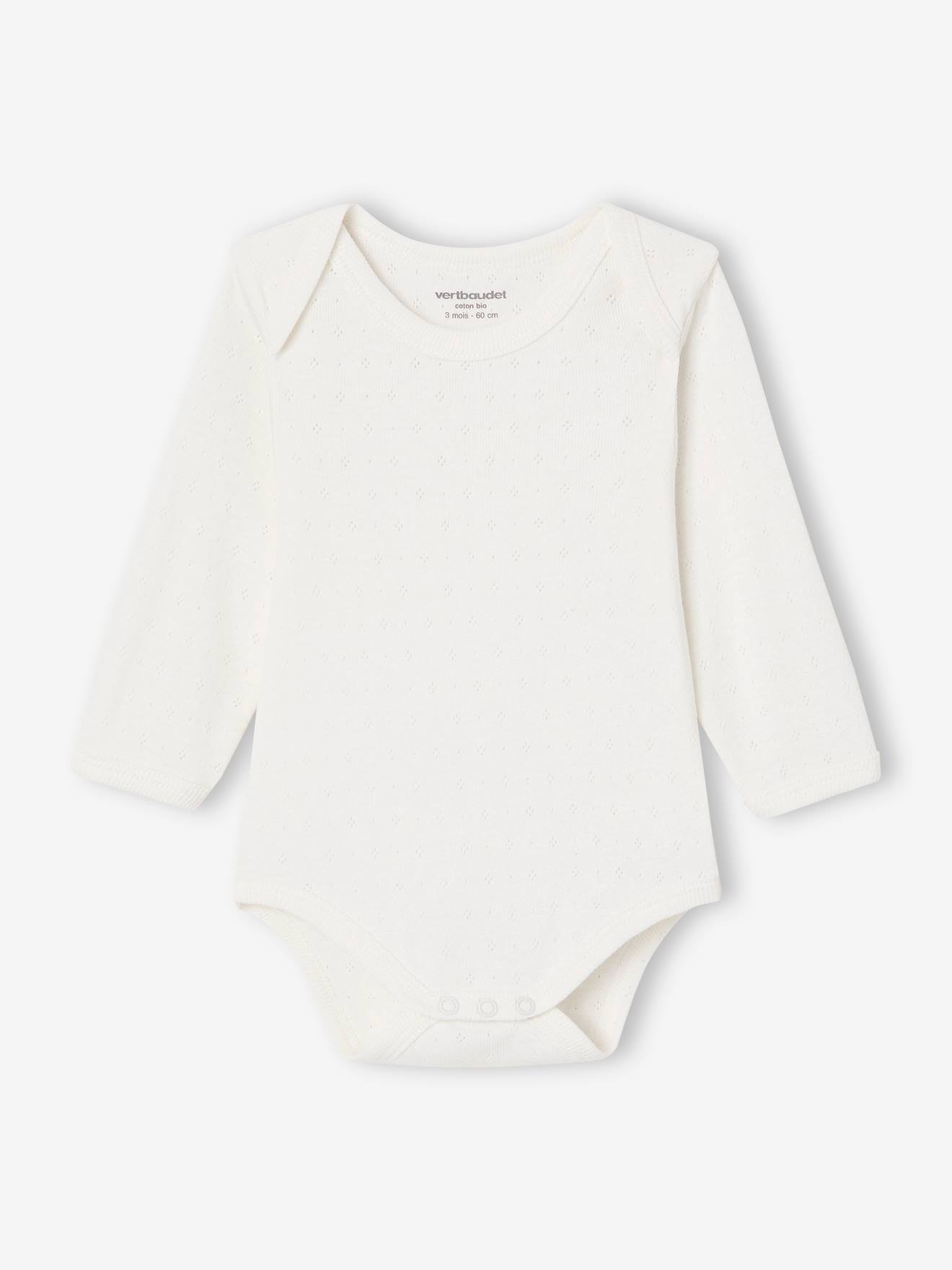Thumbnail - Bio-Kollektion: 2er-Pack Baby Langarmbodys mit