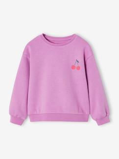 Maedchenkleidung-Pullover, Strickjacken & Sweatshirts-Mädchen Sweatshirt mit Print Basics