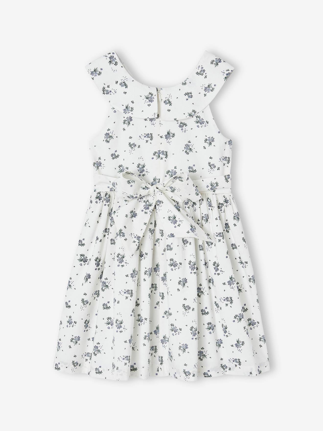 Thumbnail - Festliches Mädchen Kleid mit Blumenprint