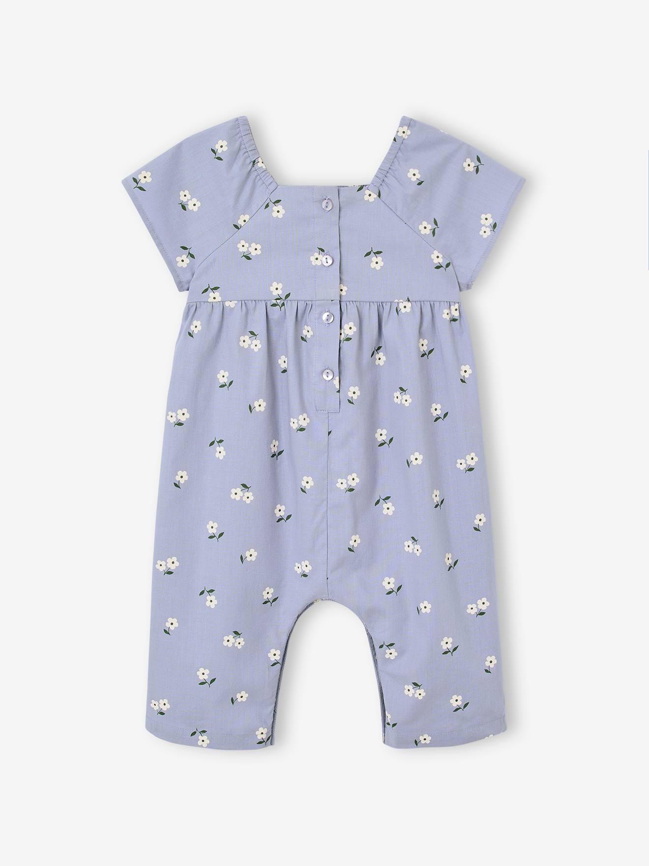 Thumbnail - Mädchen Baby Overall mit Schmetterlingsärmeln