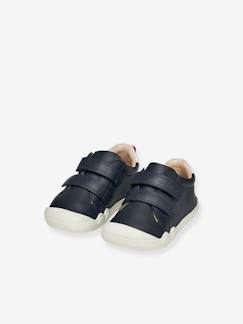Kinderschuhe-Babyschuhe-Babyschuhe Jungen-Warme Jungen Leder-Sneakers STEPPIEUP BOY GEOX