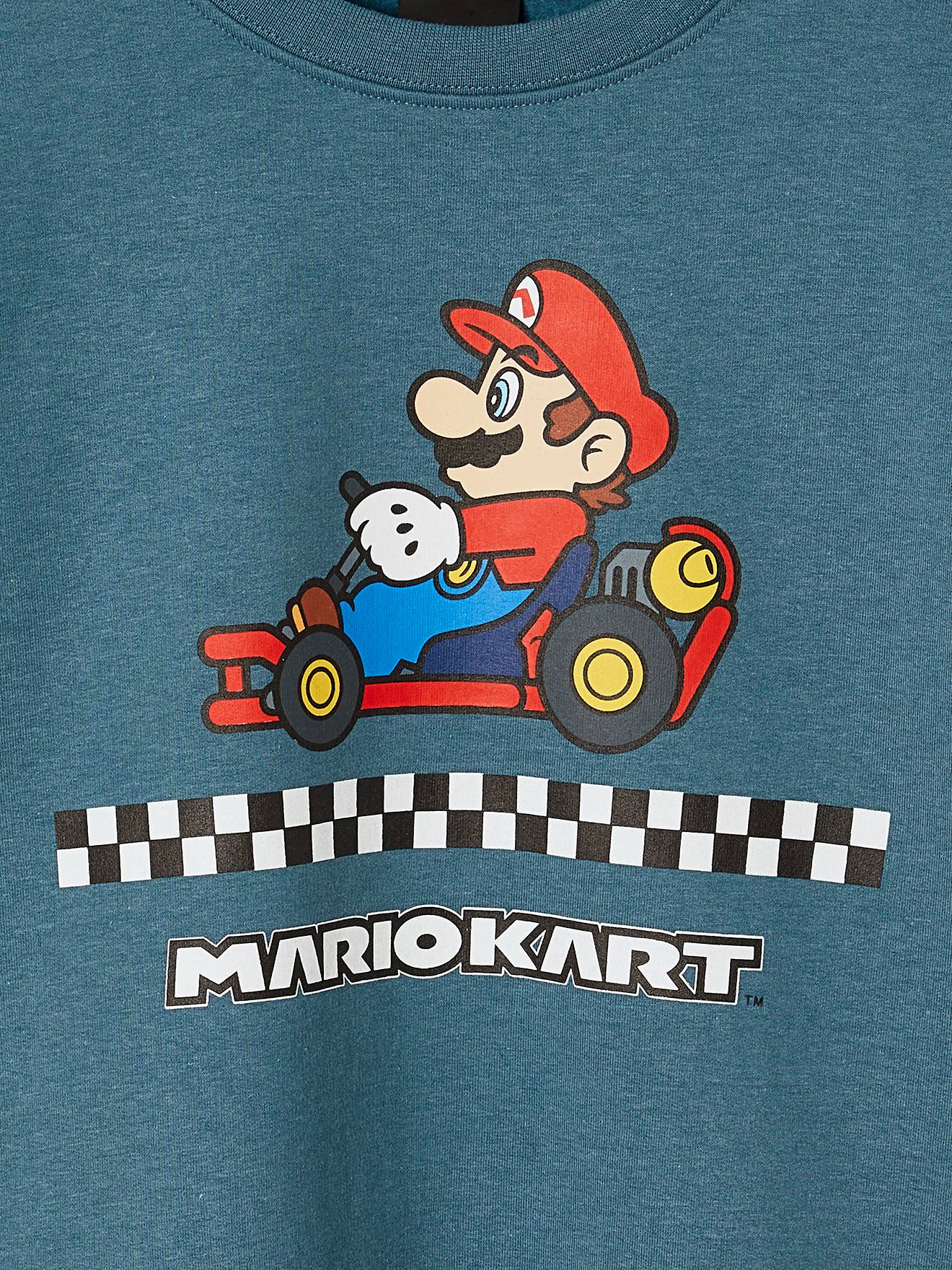 Thumbnail - Kinder Sweatshirt SUPER MARIO pfauen