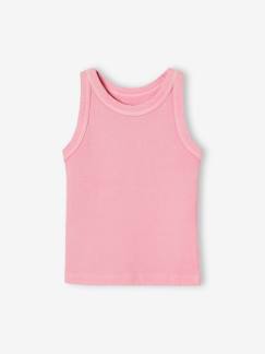 Maedchenkleidung-Shirts & Rollkragenpullover-Mädchen Trägertop aus Ripp