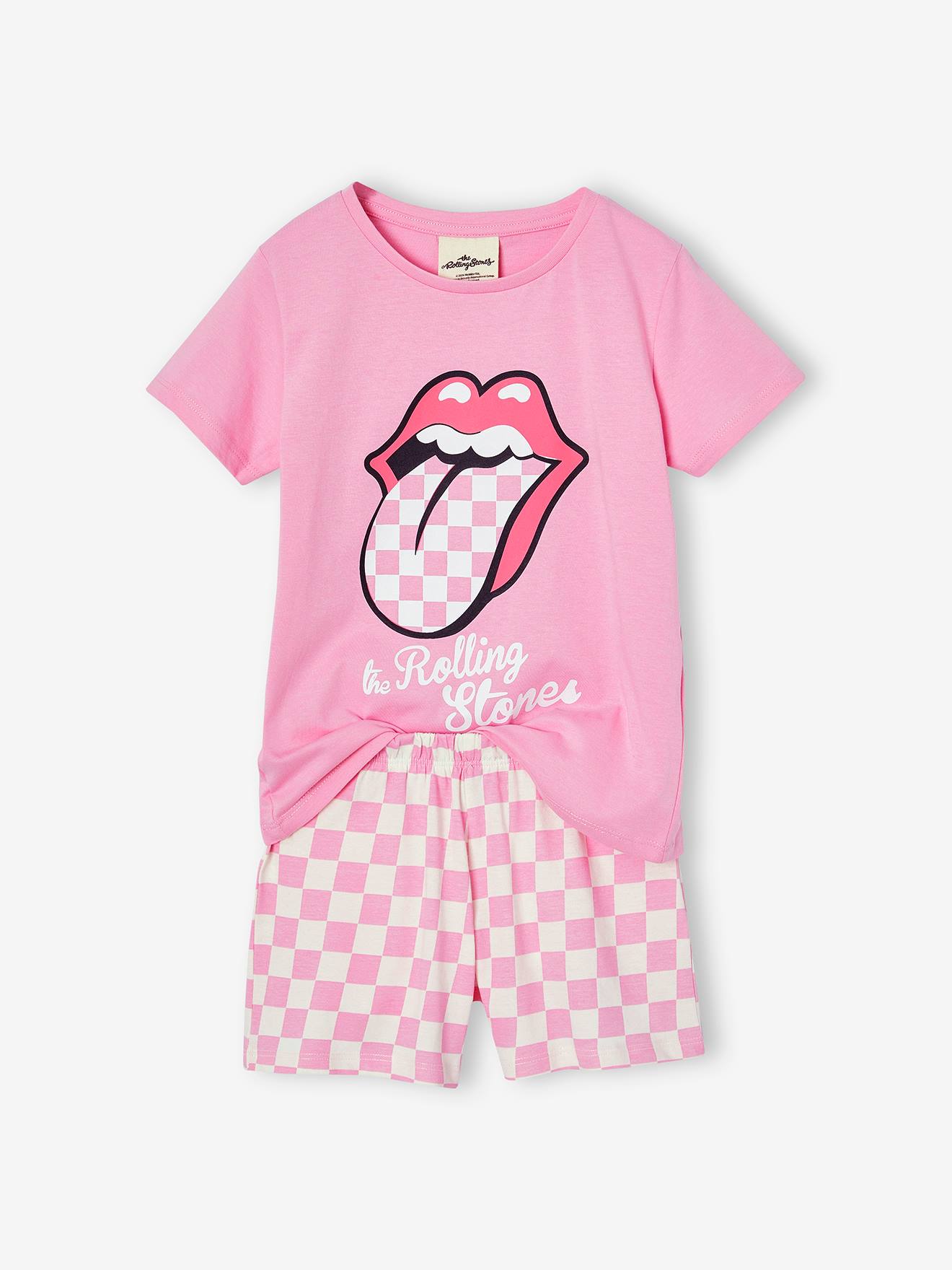 Kinder Sommer-Schlafanzug THE ROLLING STONES
