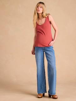 Umstandsmode-Sportmode-Bio-Kollektion: 2er-Pack Stilltops aus Pointelle-Jersey ENVIE DE FRAISE