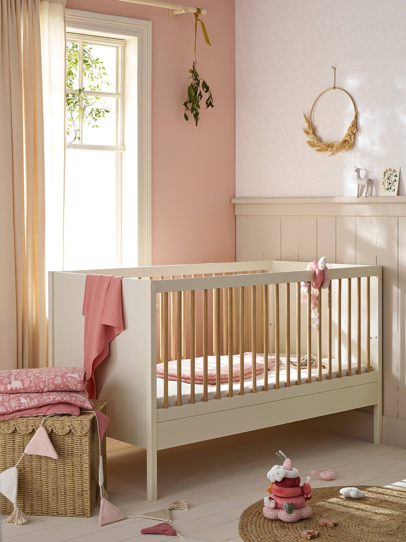 Mitwachsendes Baby Bett LANDLEBEN