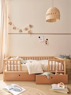 Kinderzimmer-Kindermöbel-Kinderbett mit Schubladen TRAUMZEIT 70 x 140 cm