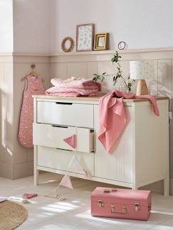 Kinderzimmer-Kindermöbel-Kinderzimmer Kommode LANDLEBEN, 52 cm Tiefe