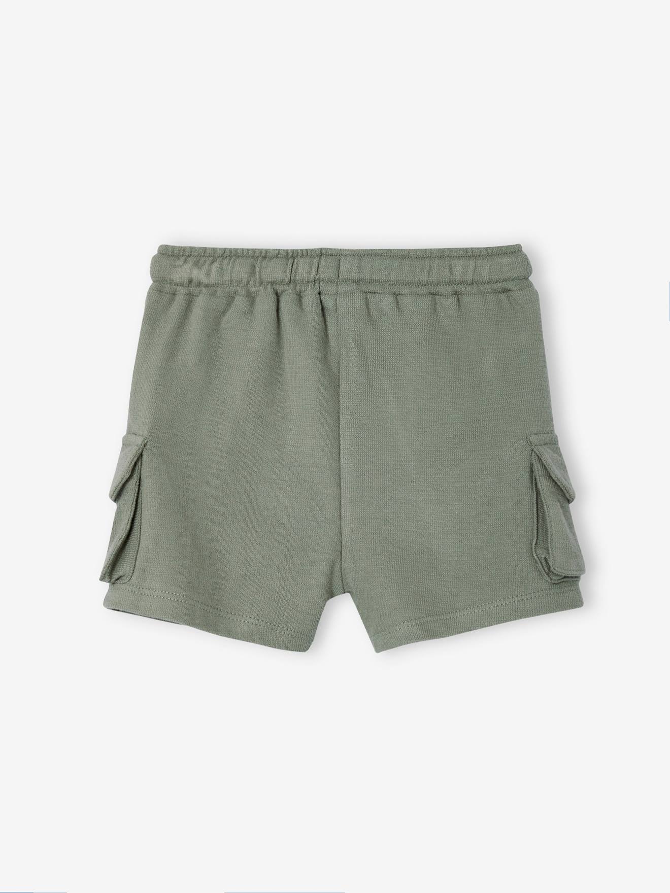 Thumbnail - Bio-Kollektion: Baby Cargo-Shorts aus Sweatware
