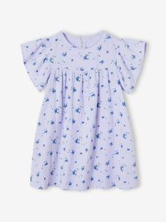 Maedchenkleidung-Kurzärmeliges Mädchen Kleid