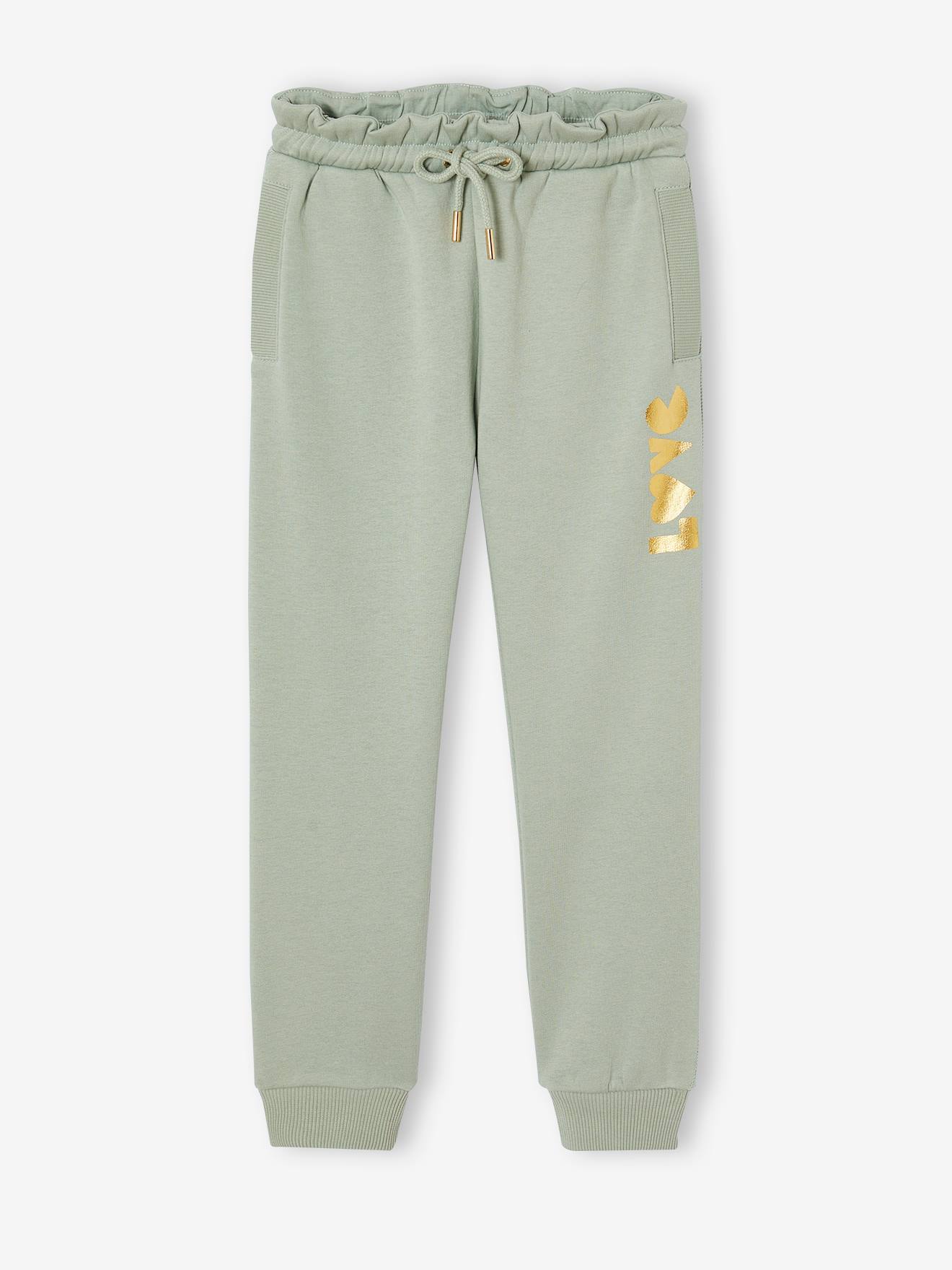 Mädchen Jogginghose mit Motiv am Bein