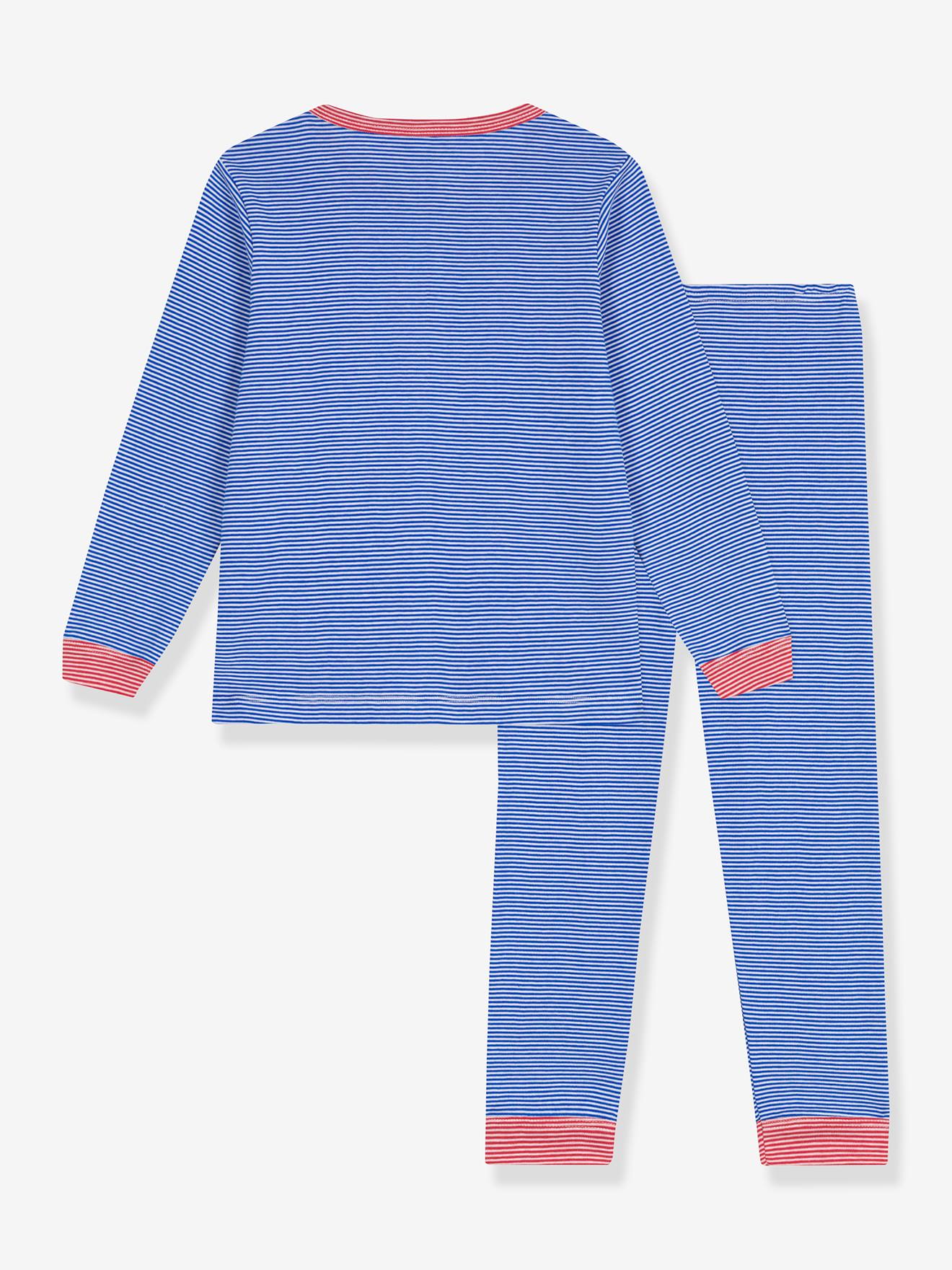 Thumbnail - Gestreifter Kinder Schlafanzug PETIT BATEAU