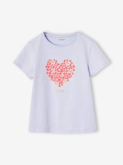 Maedchenkleidung-Shirts & Rollkragenpullover-Mädchen T-Shirt mit Print BASIC