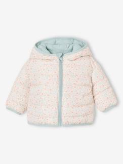 Babymode-Mäntel, Jacken, Overalls & Ausfahrsäcke-Wendbare Baby Light-Steppjacke mit Recycling-Polyester