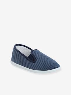 Kinderschuhe-Jungenschuhe-Kinder Cord-Hausschuhe mit Gummizug