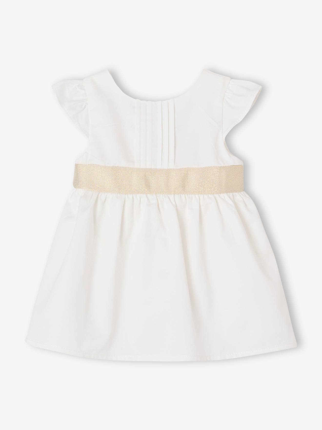 Thumbnail - Mädchen Baby Festkleid mit Schleife hinten