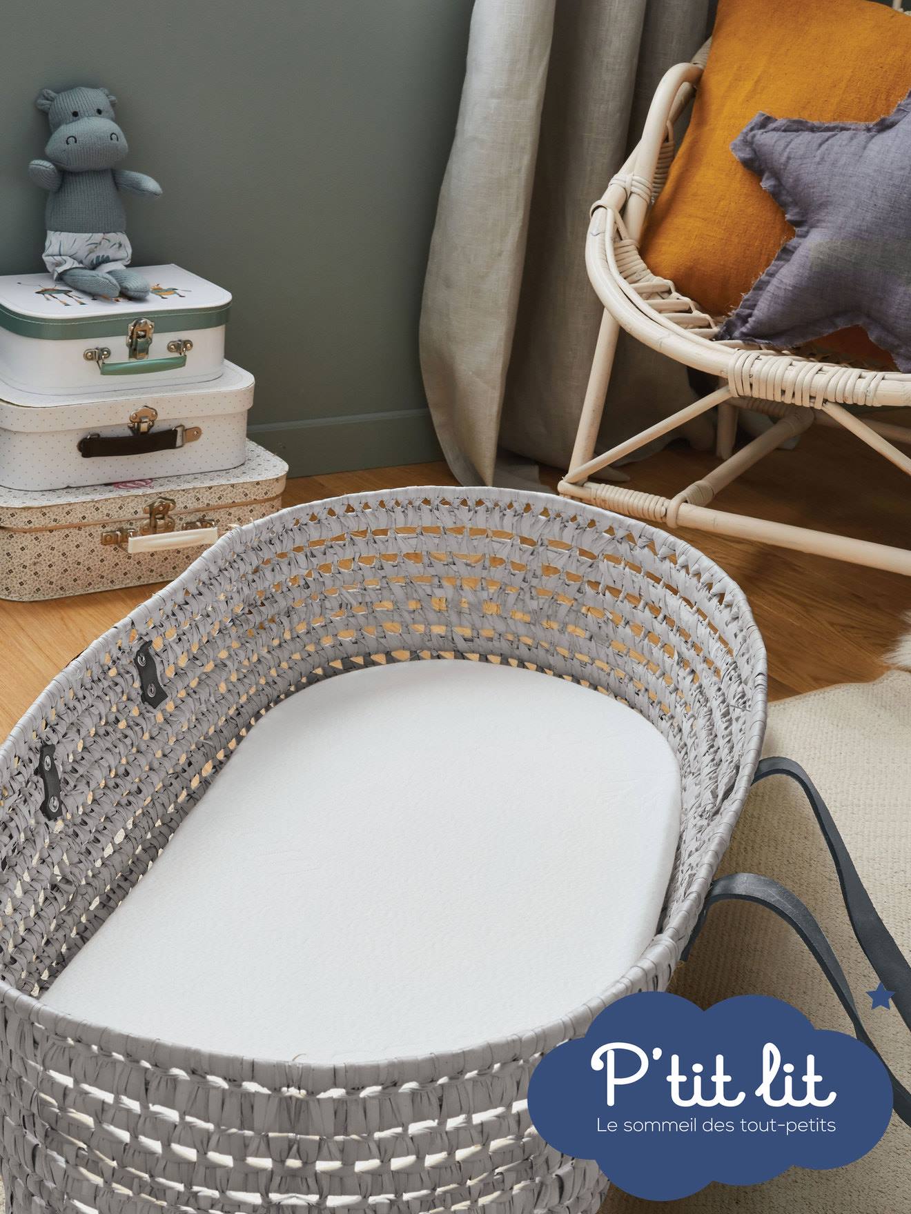 Thumbnail - Babywannen-Matratze Bamboo P'TIT LIT