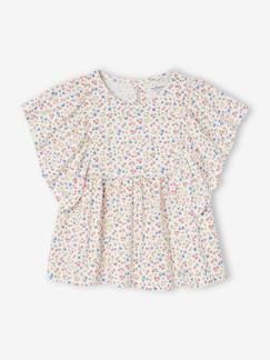 Maedchenkleidung-Shirts & Rollkragenpullover-Mädchen Blusenshirt mit Recycling-Polyester