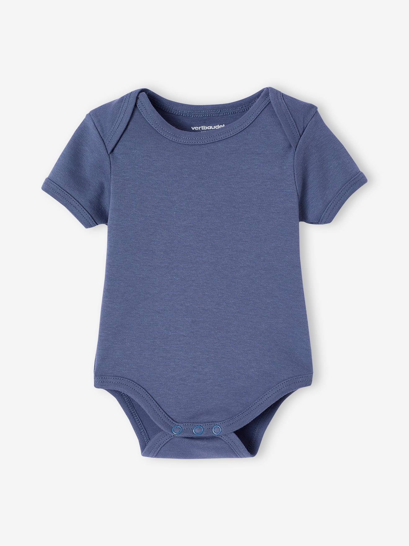 Thumbnail - Bio-Kollektion: 5er-Pack Baby Kurzarm-Bodys in Geschenkbox