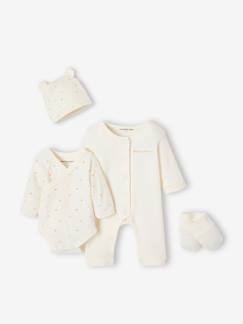 Babymode-Baby-Sets-Bio-Kollektion: Baby-Set für Neugeborene, 4 Teile