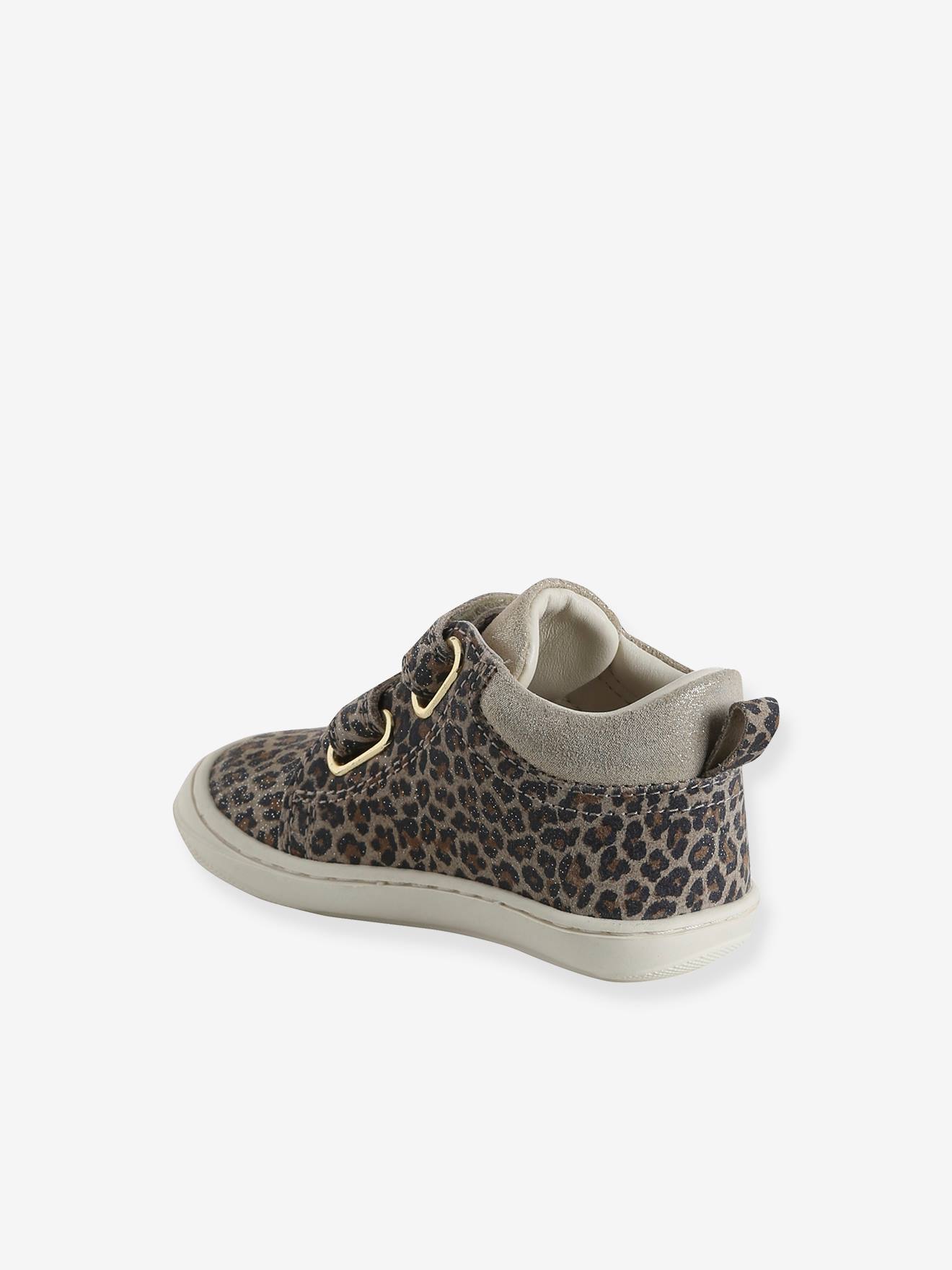 Thumbnail - Baby Lauflernschuhe mit Klett aus weichem Leder