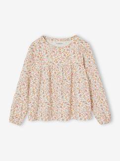 Maedchenkleidung-Shirts & Rollkragenpullover-Mädchen Blusenshirt mit Print