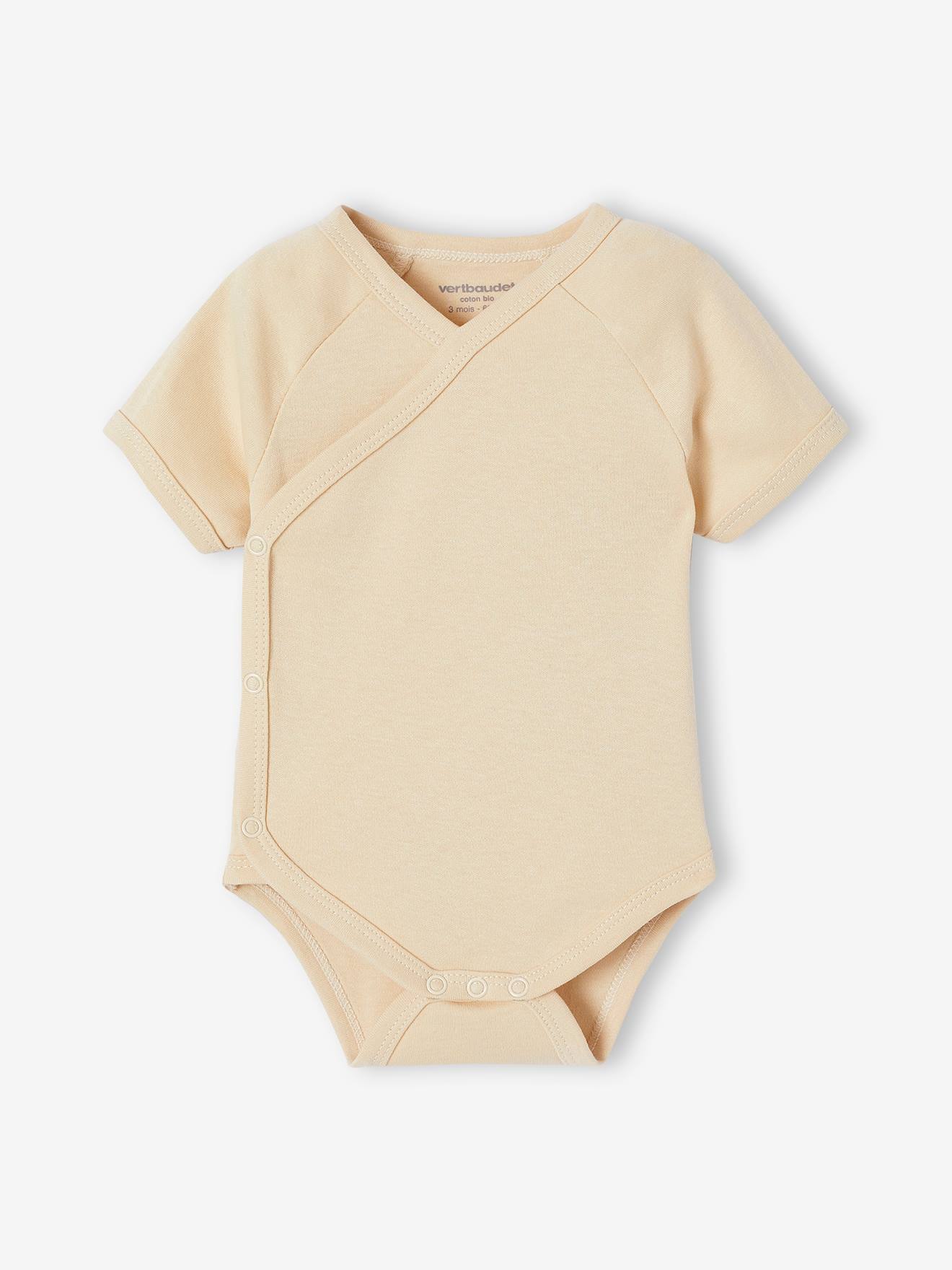 Thumbnail - Bio-Kollektion: 5er-Pack Baby Kurzarm-Bodys mit Heißluftballon