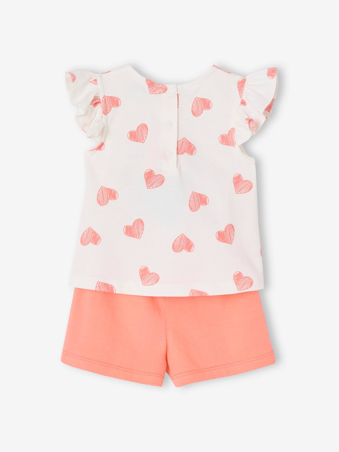 Thumbnail - Baby-Set mit Herzen Disney MINNIE MAUS: T-Shirt & Shorts
