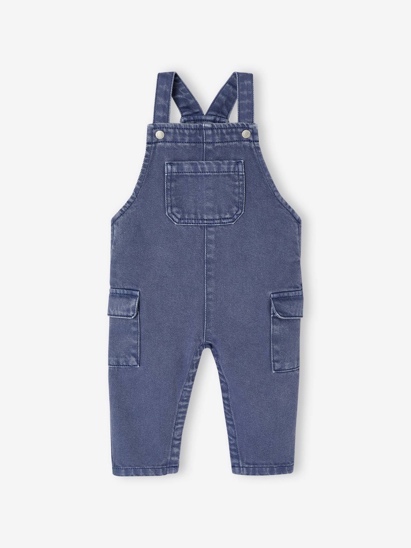 Baby Latzhose mit Druckknöpfen -