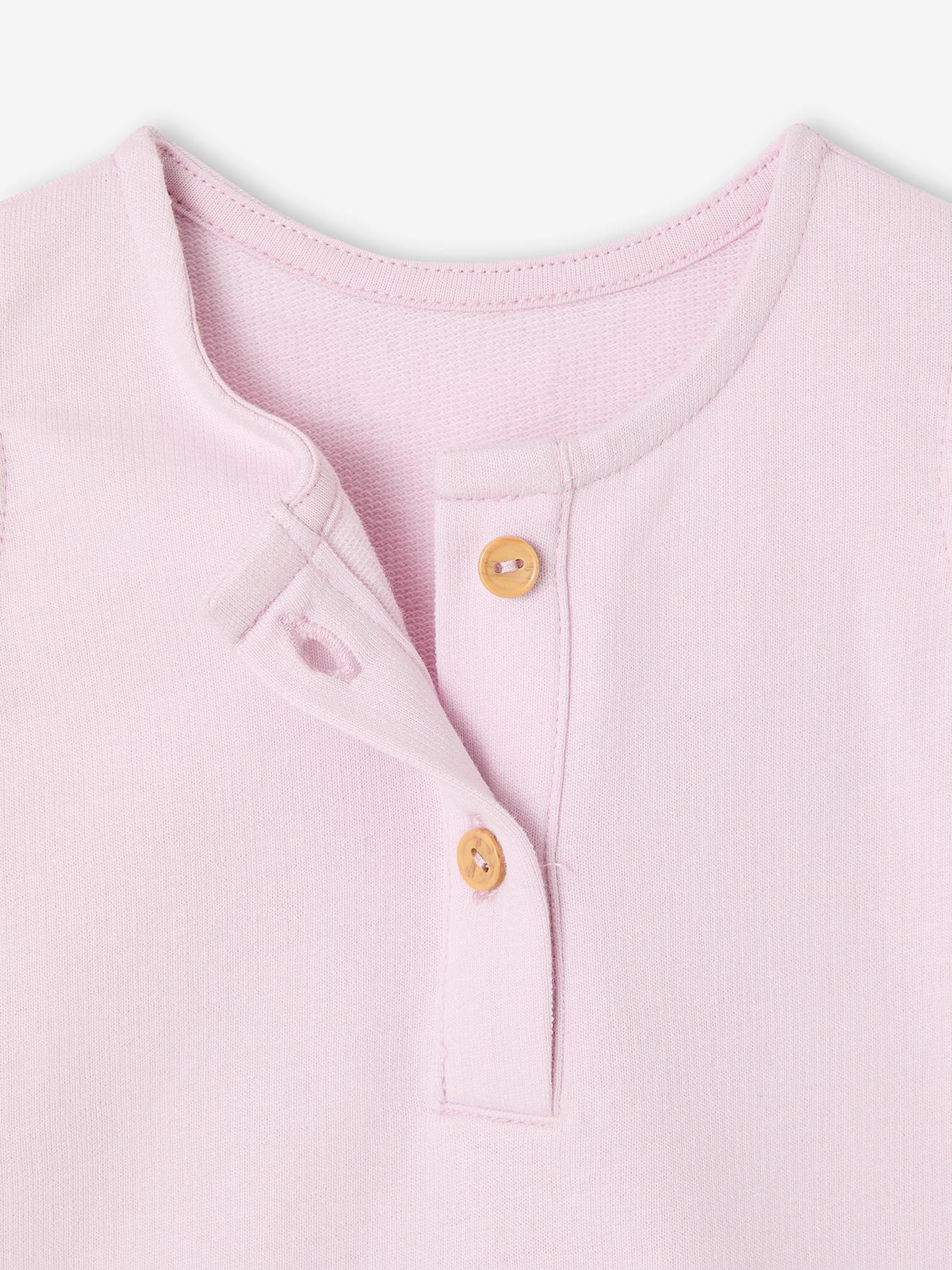 Thumbnail - Bio-Kollektion: Mädchen Baby-Set aus Kurzoverall und Haarband