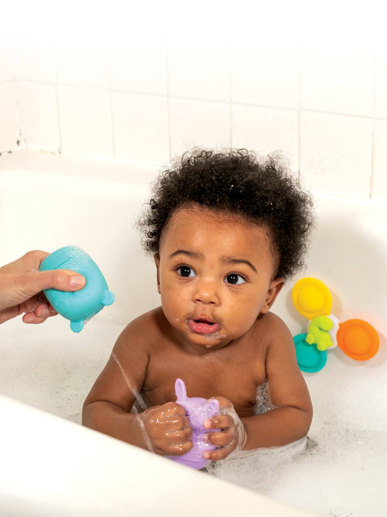 Thumbnail - Badewannenspielzeug Baby INFANTINO Silikon