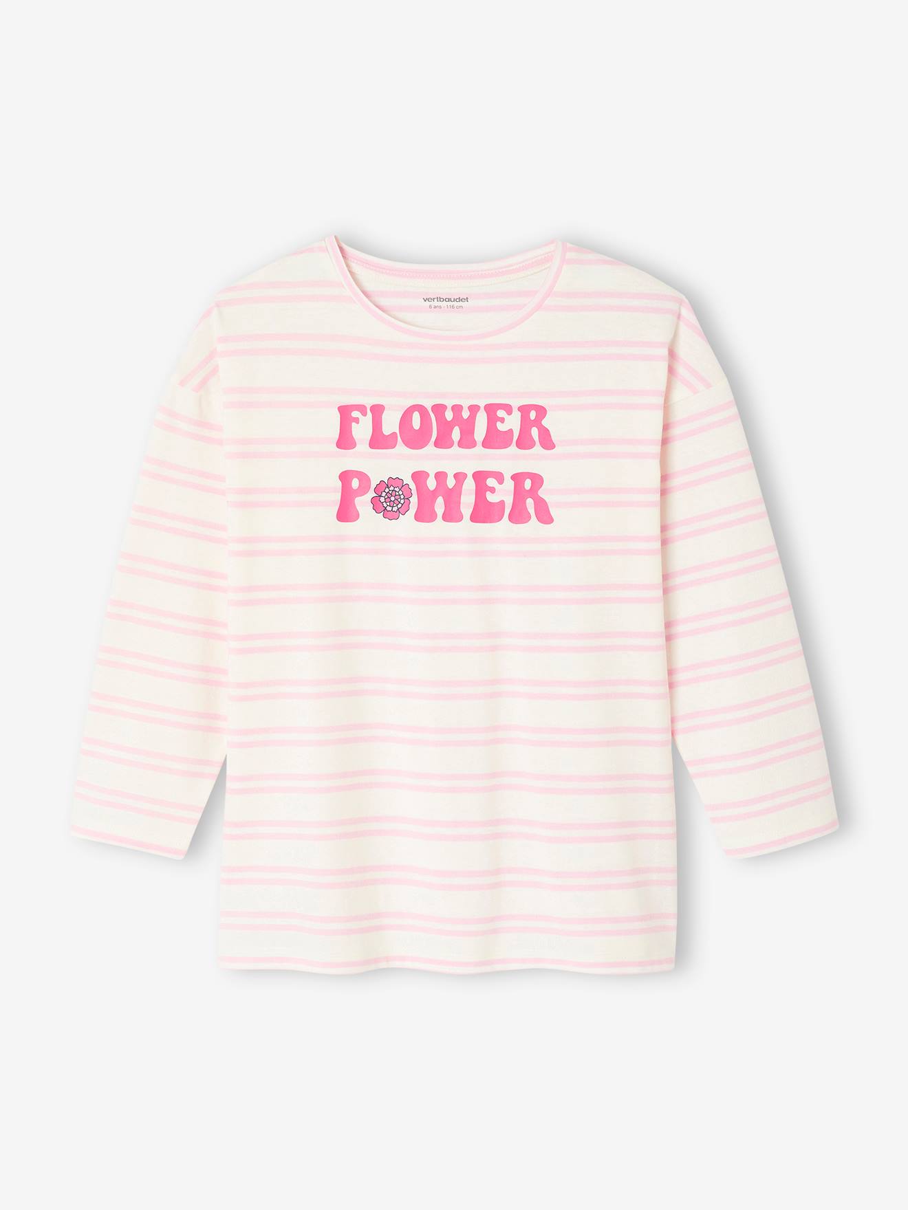 Thumbnail - 2er-Pack Mädchen Schlafanzüge FLOWER POWER mit Recycling-Baumwolle