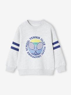 Jungenkleidung-Pullover, Strickjacken, Sweatshirts-Sweatshirts-Jungen Sweatshirt TENNIS CLUB