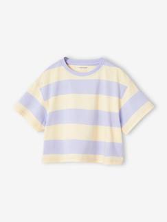 Maedchenkleidung-Shirts & Rollkragenpullover-Mädchen T-Shirt in Cropped-Länge