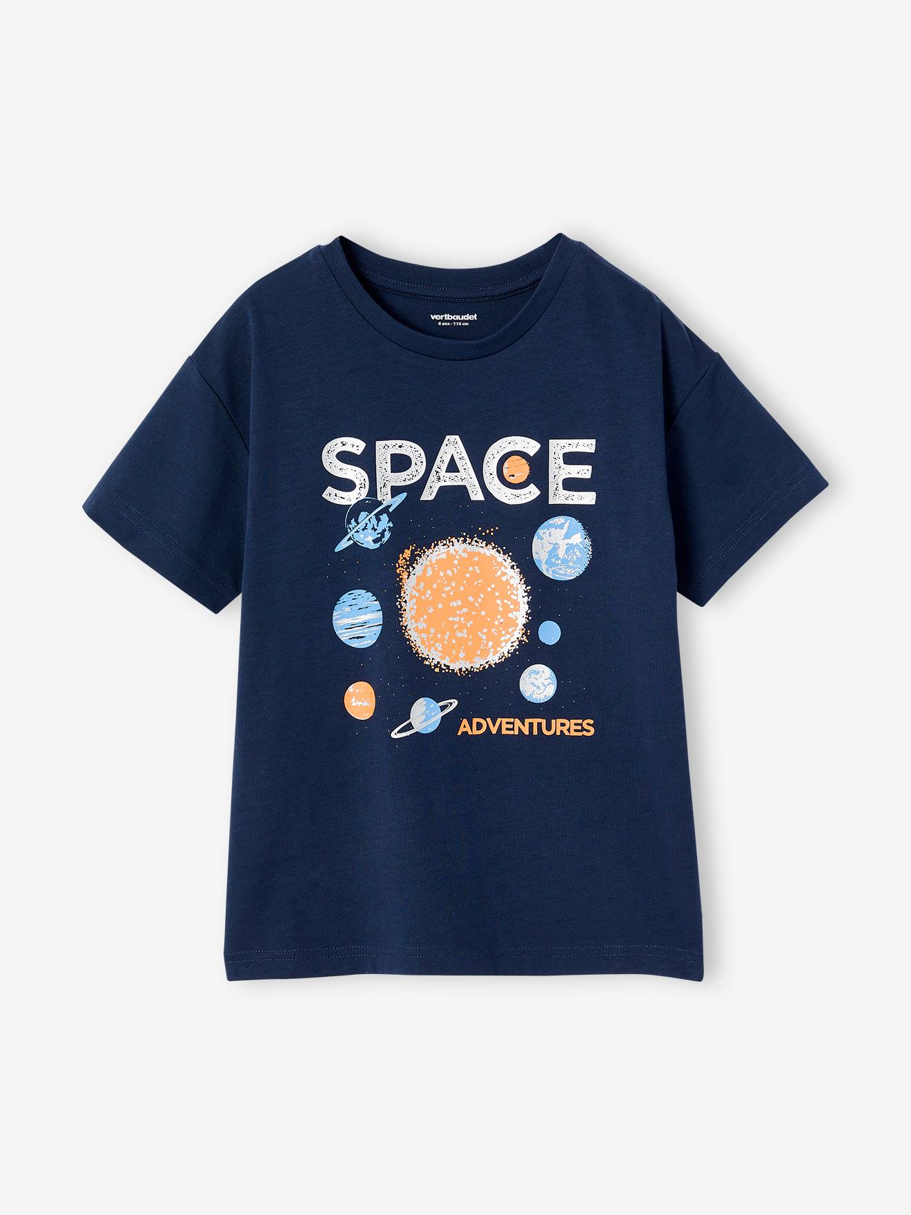 Jungen T-Shirt mit Space-Motiv