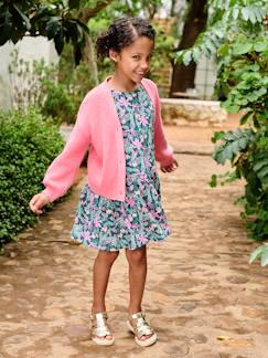 Maedchenkleidung-Kleider-Mädchen Shirtkleid BASIC