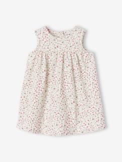Babymode-Bio-Kollektion: Mädchen Kleid mit Blumenprint