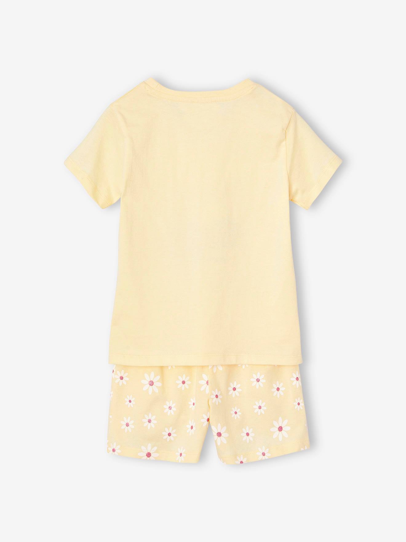 Thumbnail - Kinder Sommer-Schlafanzug PEANUTS SNOOPY mit Blumen pastell