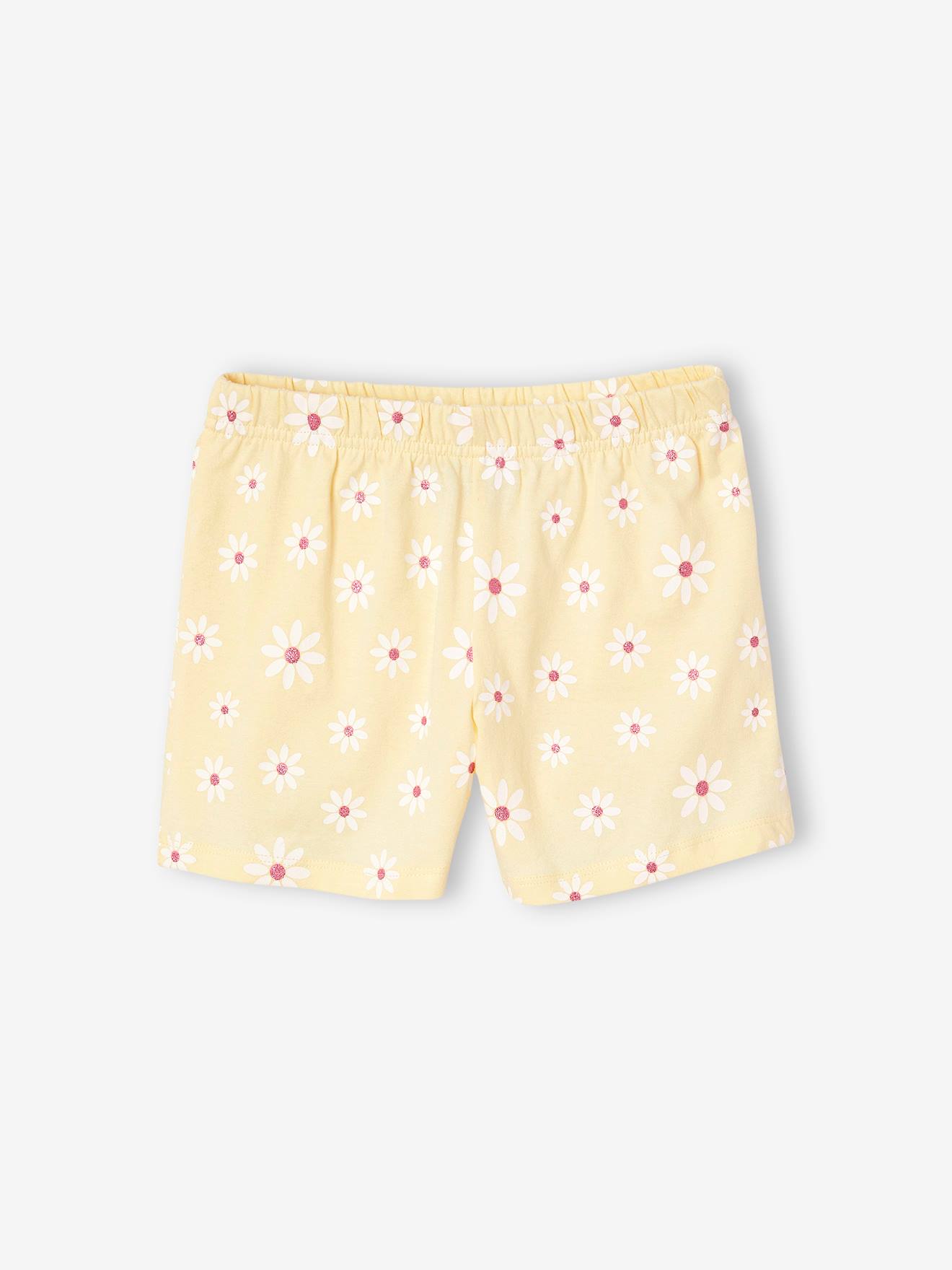 Thumbnail - Kinder Sommer-Schlafanzug PEANUTS SNOOPY mit Blumen pastell