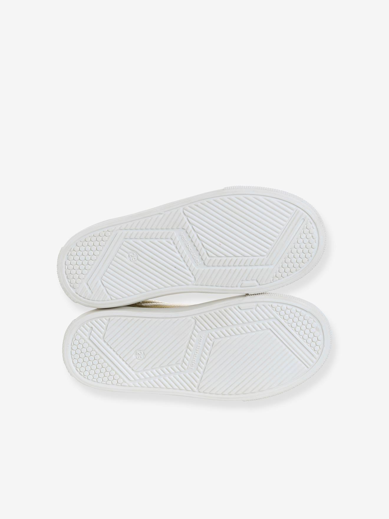 Thumbnail - Kinder Ledersneakers mit Klett und Anziehtrick