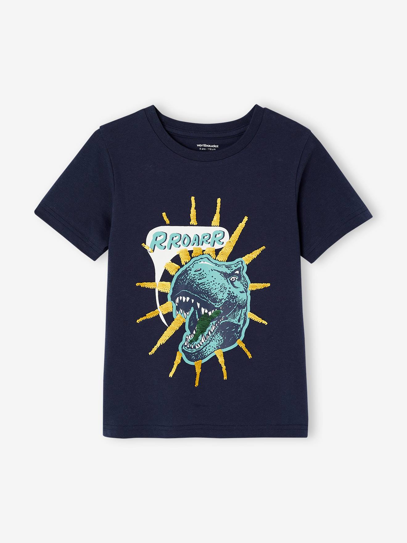 Thumbnail - Jungen T-Shirt mit Wende-Pailletten