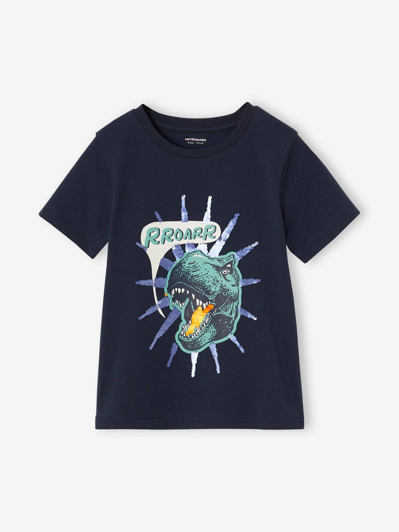 Thumbnail - Jungen T-Shirt mit Wende-Pailletten