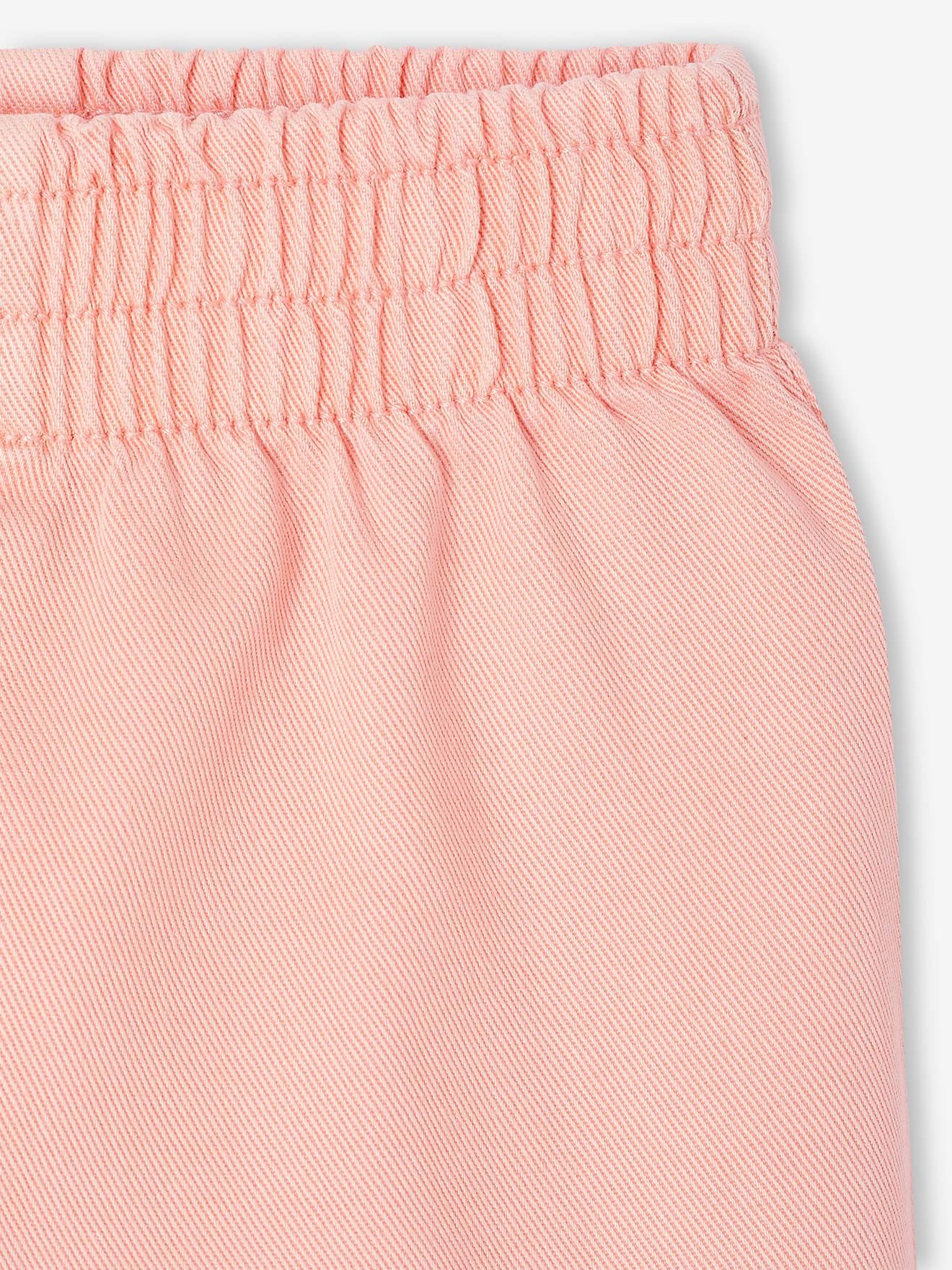 Thumbnail - Baby Mädchen Hose aus Twill hell